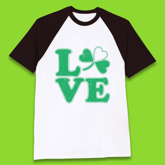 Shamrock Love Baseball T-Shirt