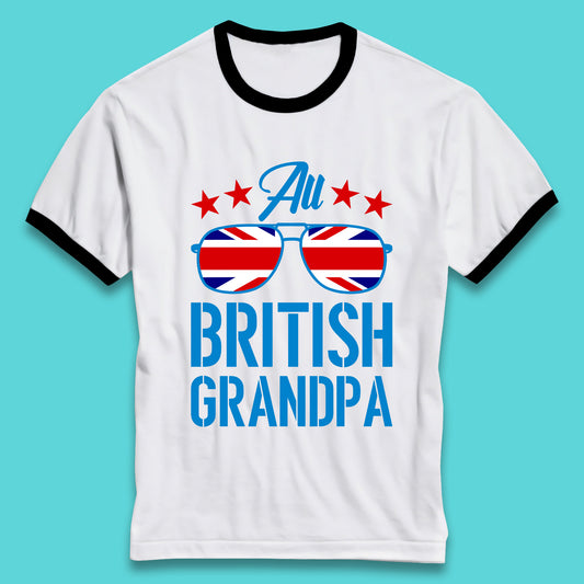 British Grandpa Ringer T-Shirt