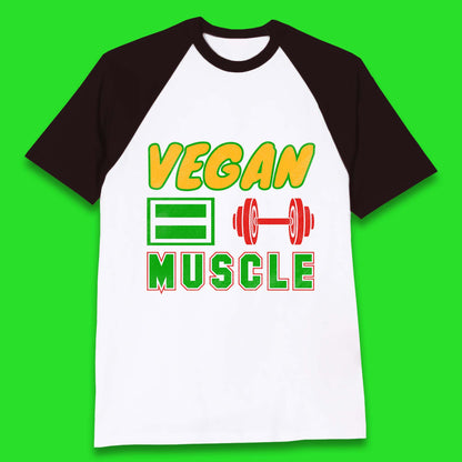 Vegan Muscle Baseball T-Shirt