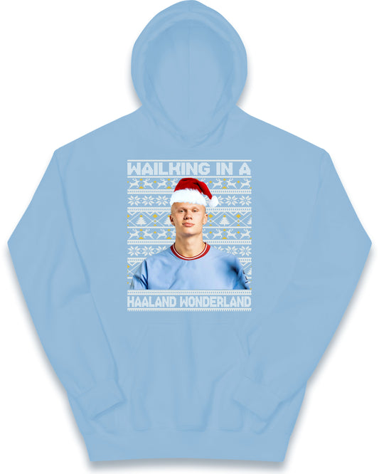 erling haaland christmas hoodie