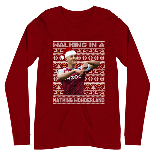 ollie watkins christmas long sleeve t shirt