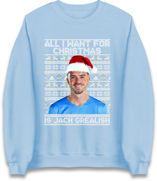 jack grealish christmas sweatshirt