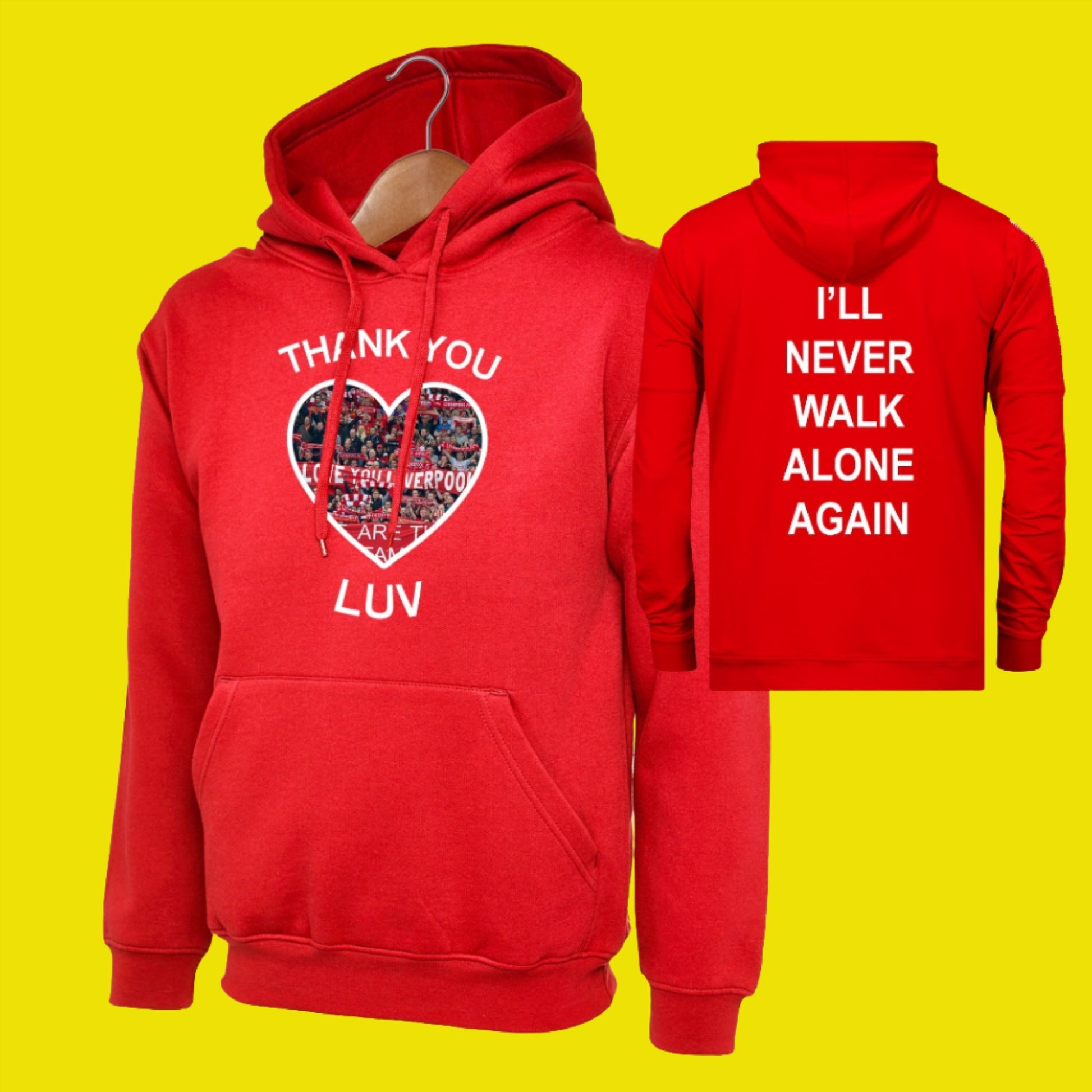 Thank You Luv Jurgen Klopp Liverpool Hoodie