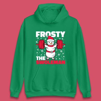 Frosty The Swoleman Christmas Unisex Hoodie