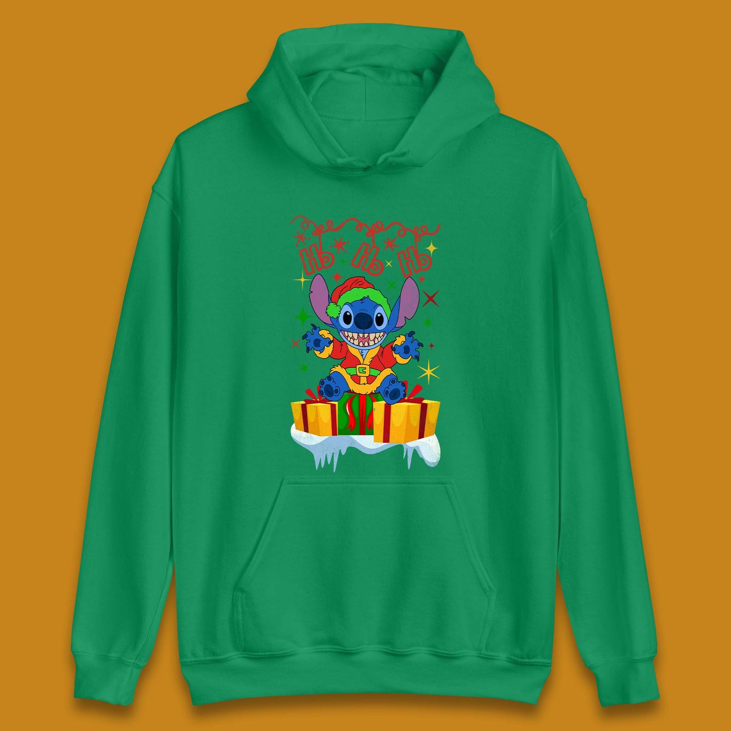 Elf Stitch Christmas Unisex Hoodie