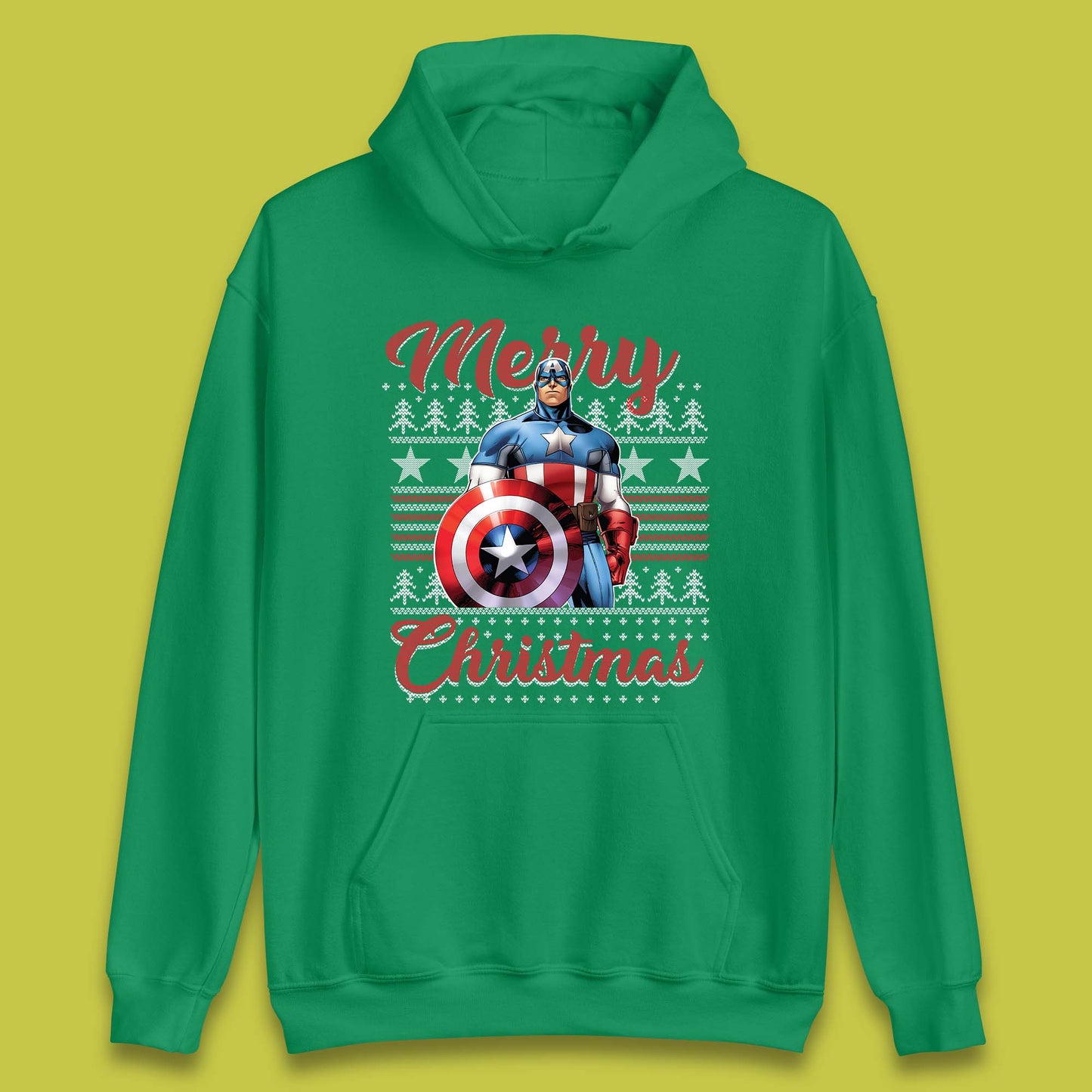 Captain America Christmas Unisex Hoodie