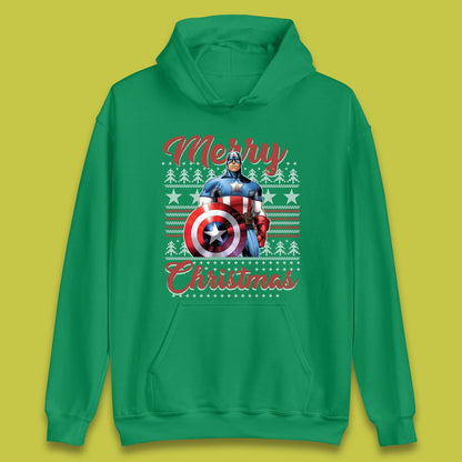 Captain America Christmas Unisex Hoodie