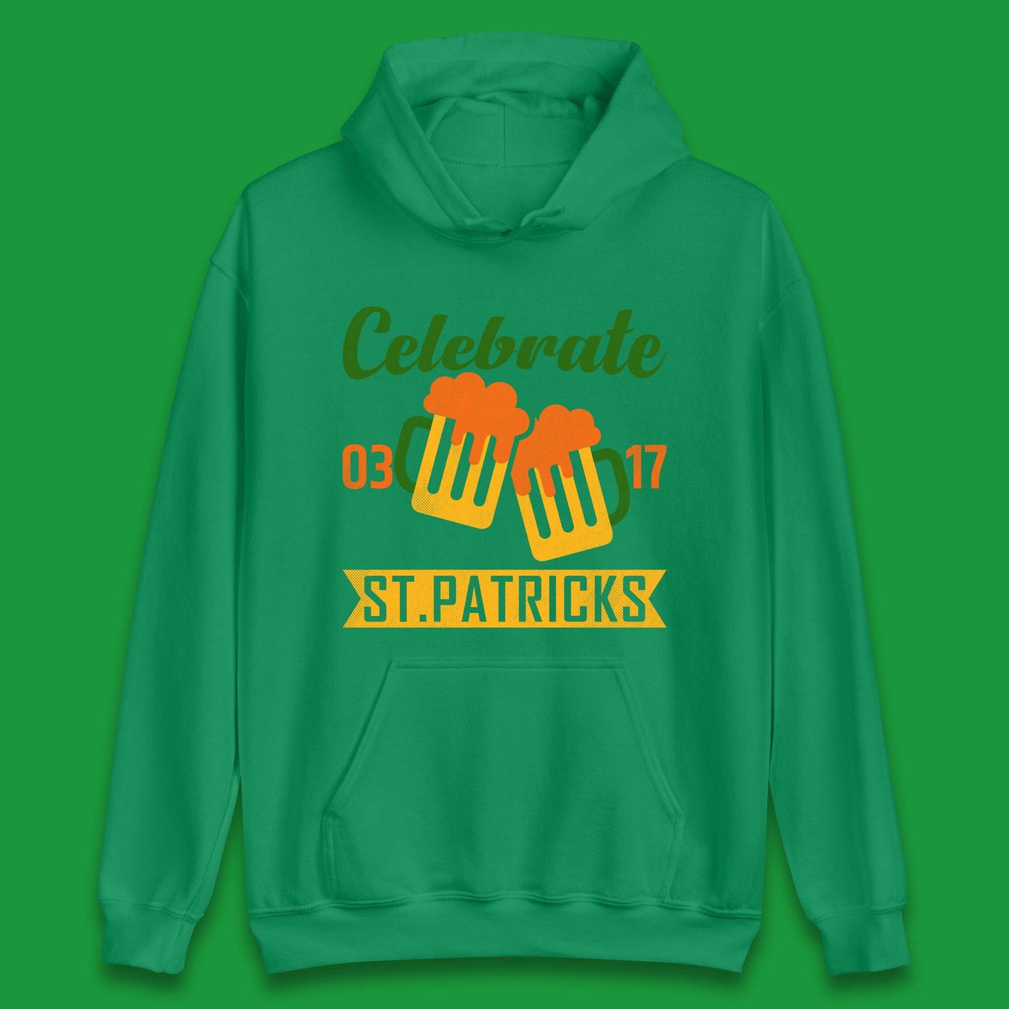 Celebrate St. Patricks Day Unisex Hoodie