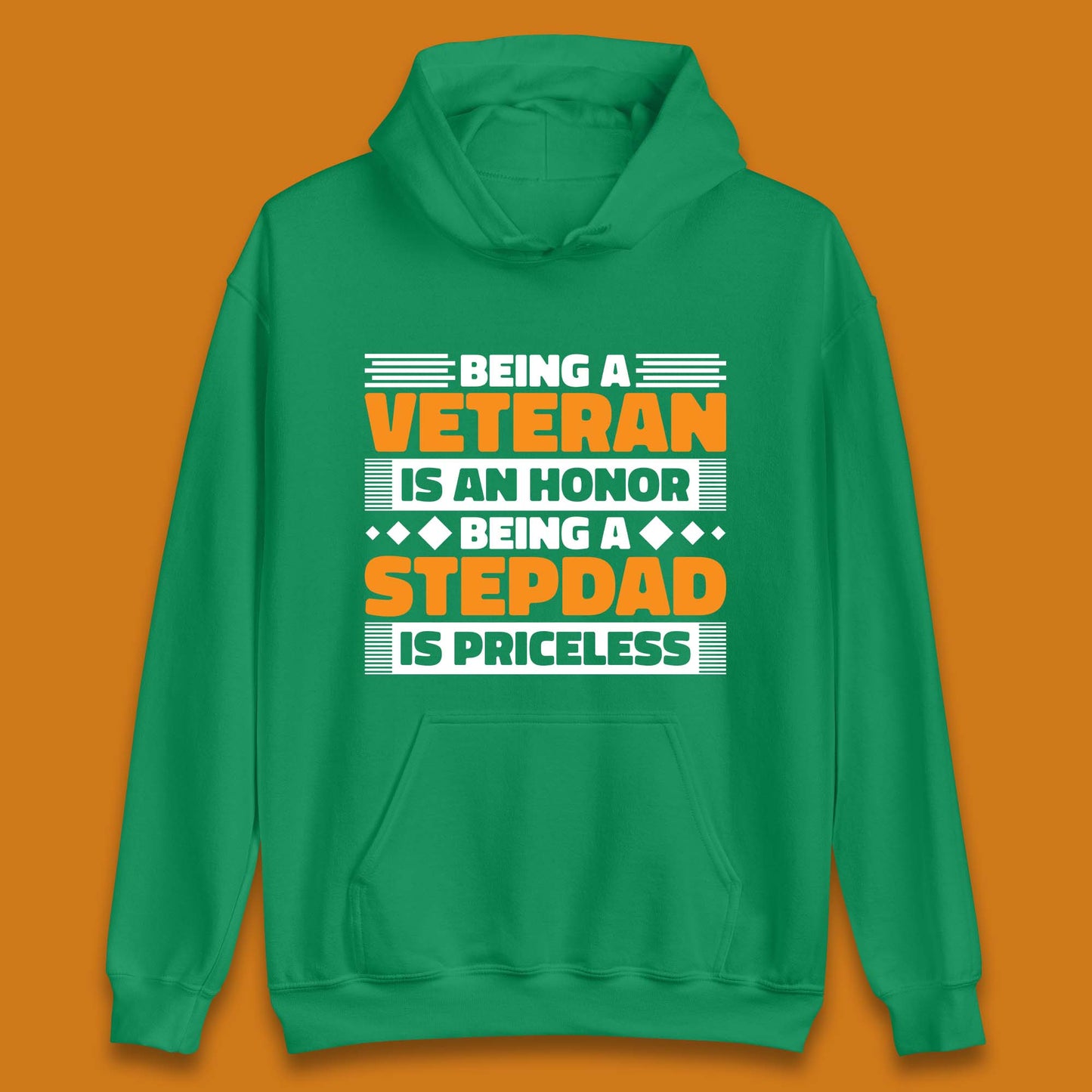 Veteran Stepdad Unisex Hoodie