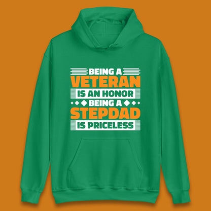 Veteran Stepdad Unisex Hoodie