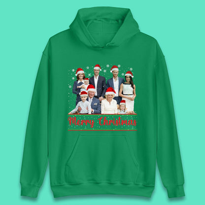 British Royal Family Succession Christmas Unisex Hoodie