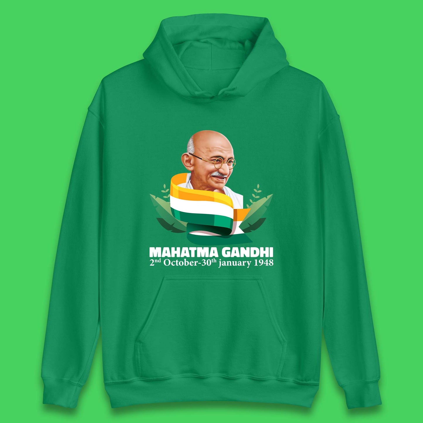 Mahatma Gandhi Unisex Hoodie