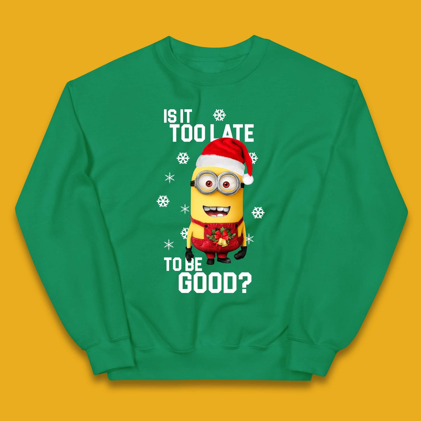 Minion Christmas Kids Jumper