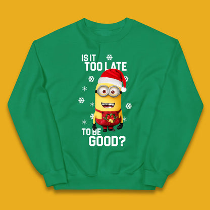 Minion Christmas Kids Jumper