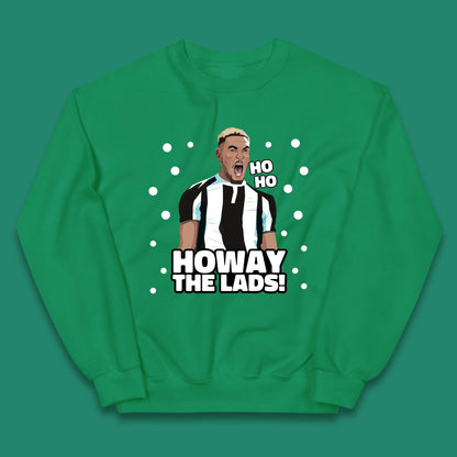 Howay The Lads! Christmas Kids Jumper