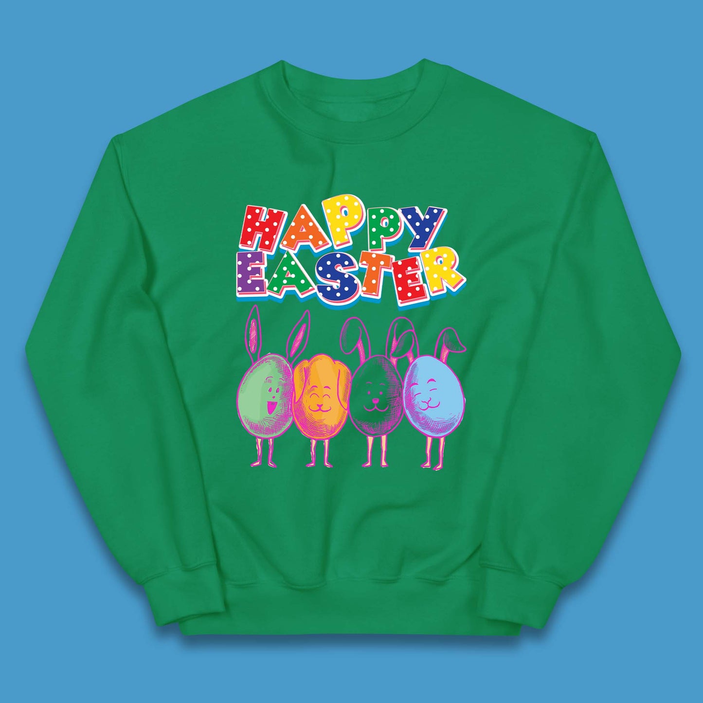 Happy Easter Kids Jumper