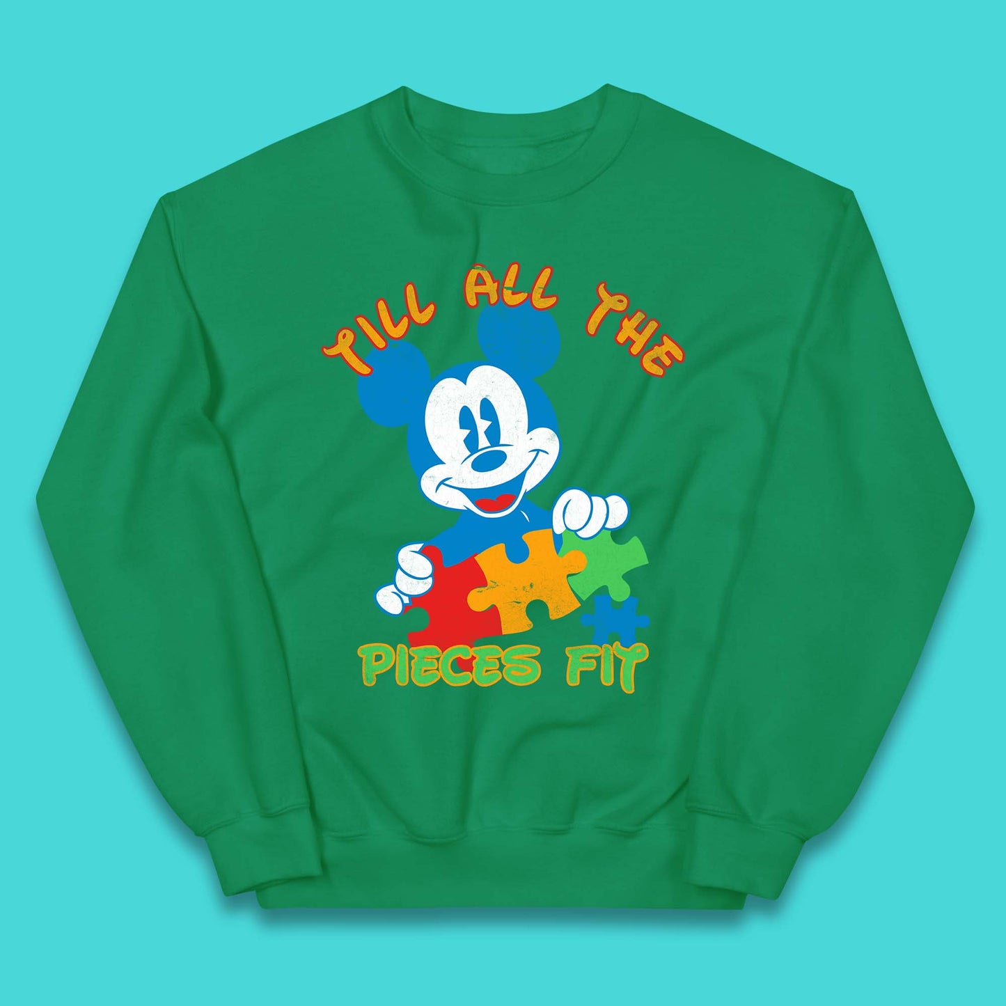 Autism Mickey Mouse Kids Jumper