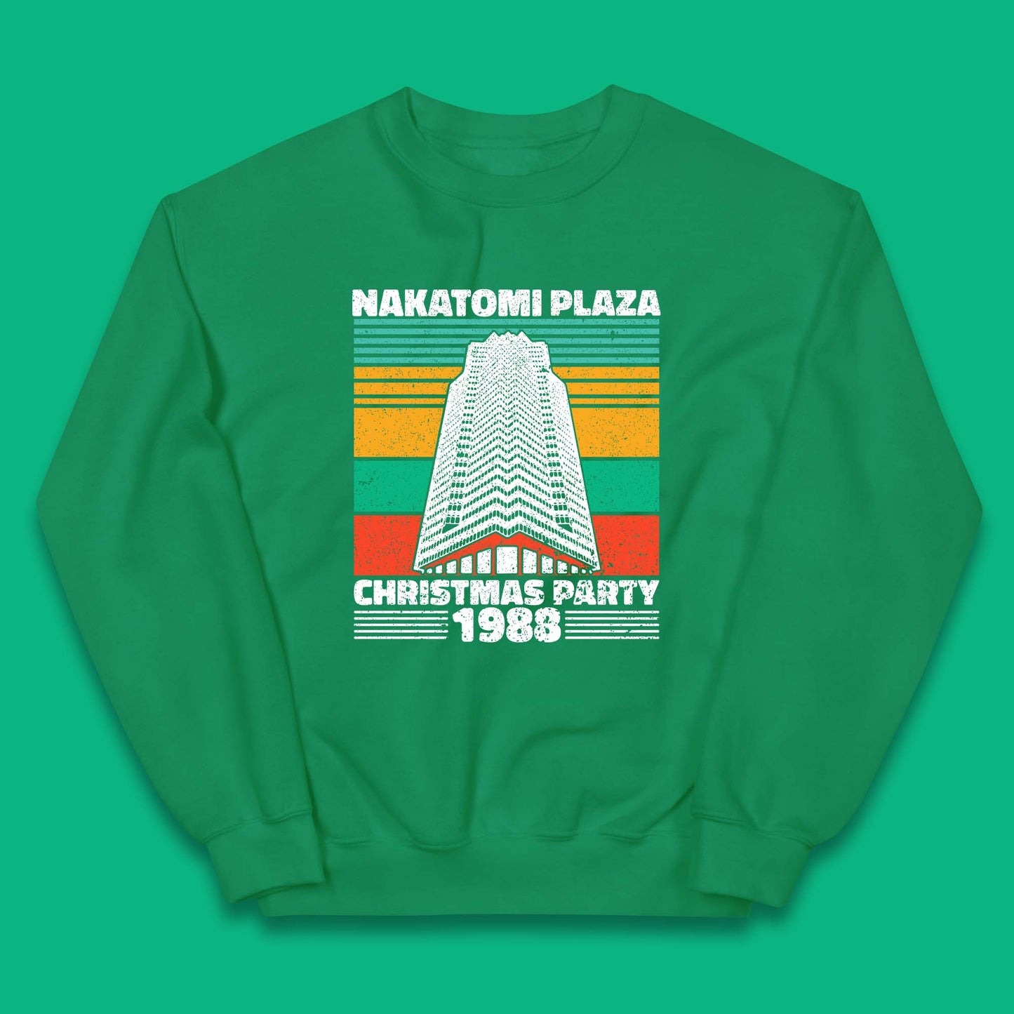 Nakatomi Plaza Christmas Party Kids Jumper