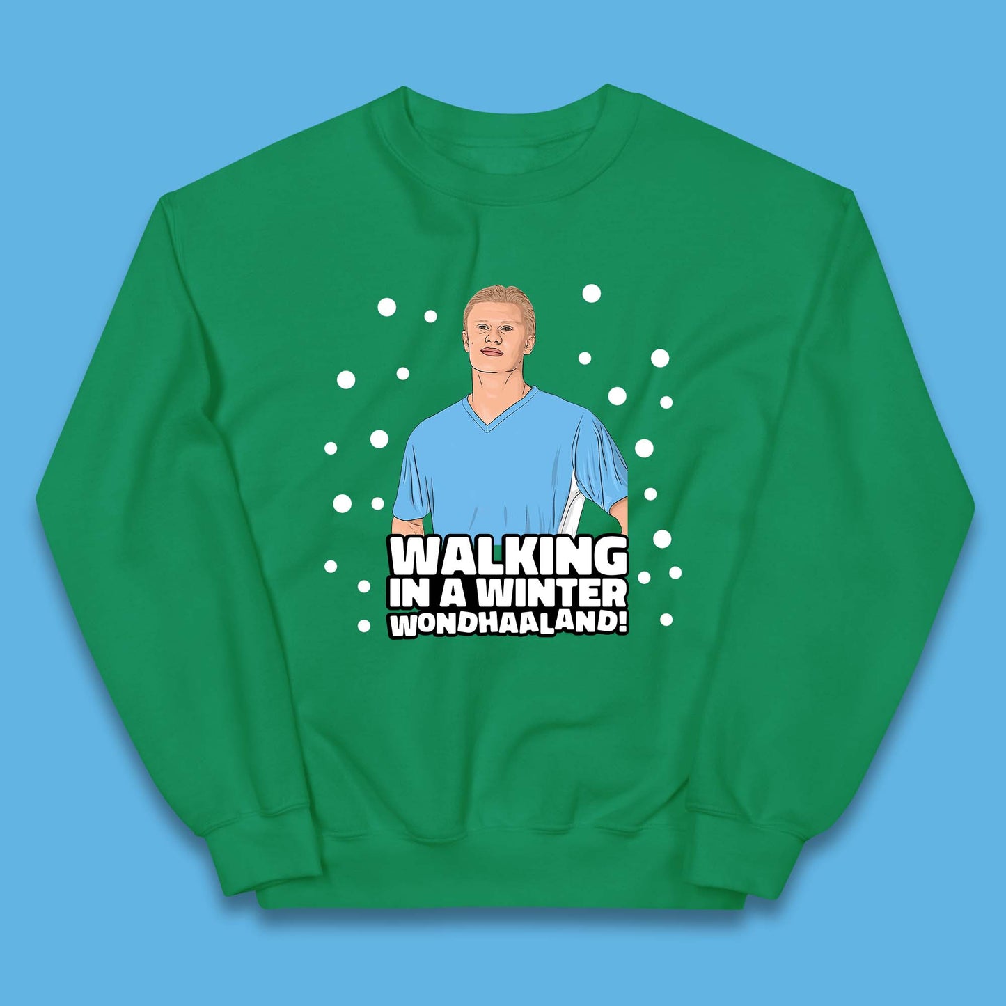 Walking In A Winter Wondhalland Christmas Kids Jumper