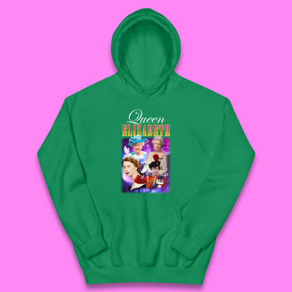 Queen Elizabeth Kids Hoodie