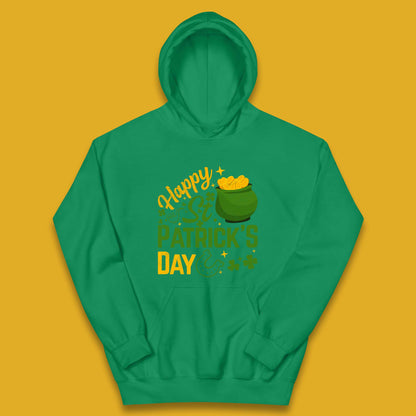 Happy St Patrick's Day Kids Hoodie