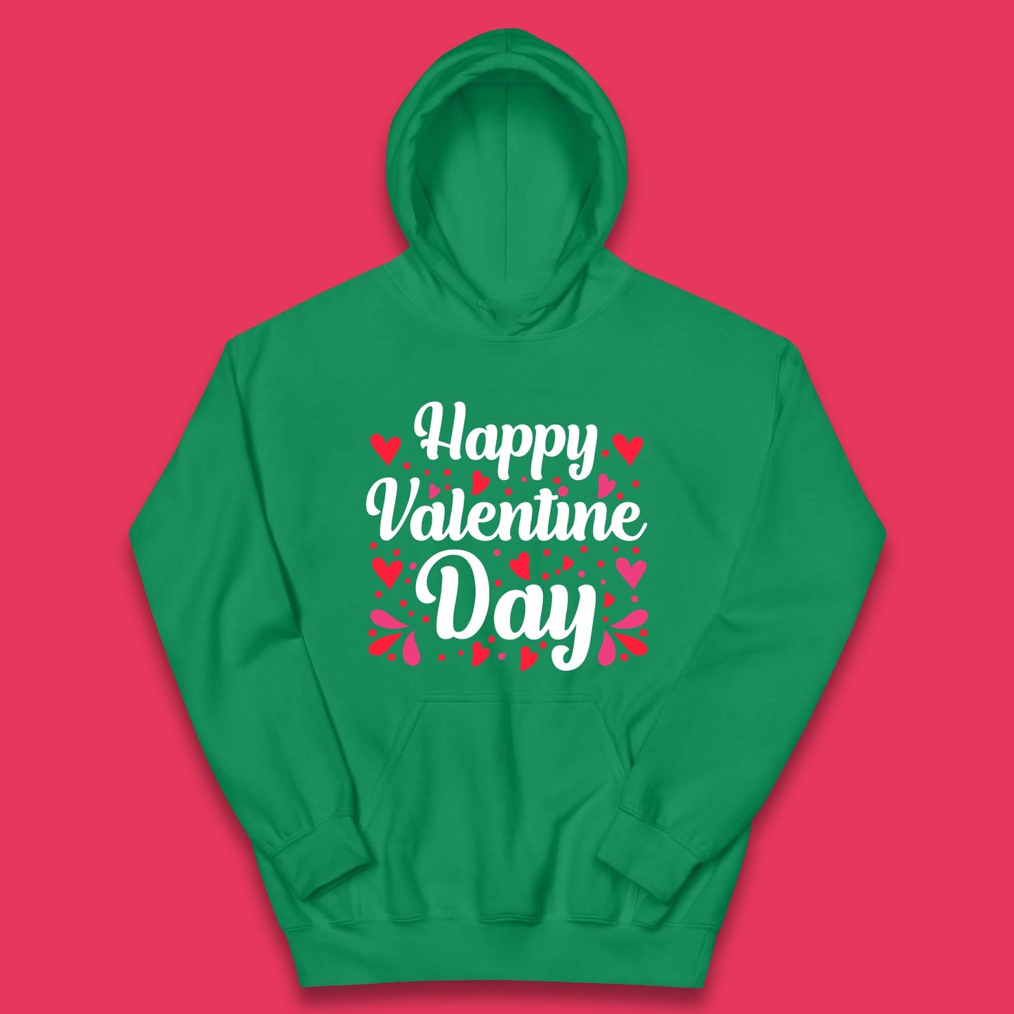 Happy Valentine Day Kids Hoodie