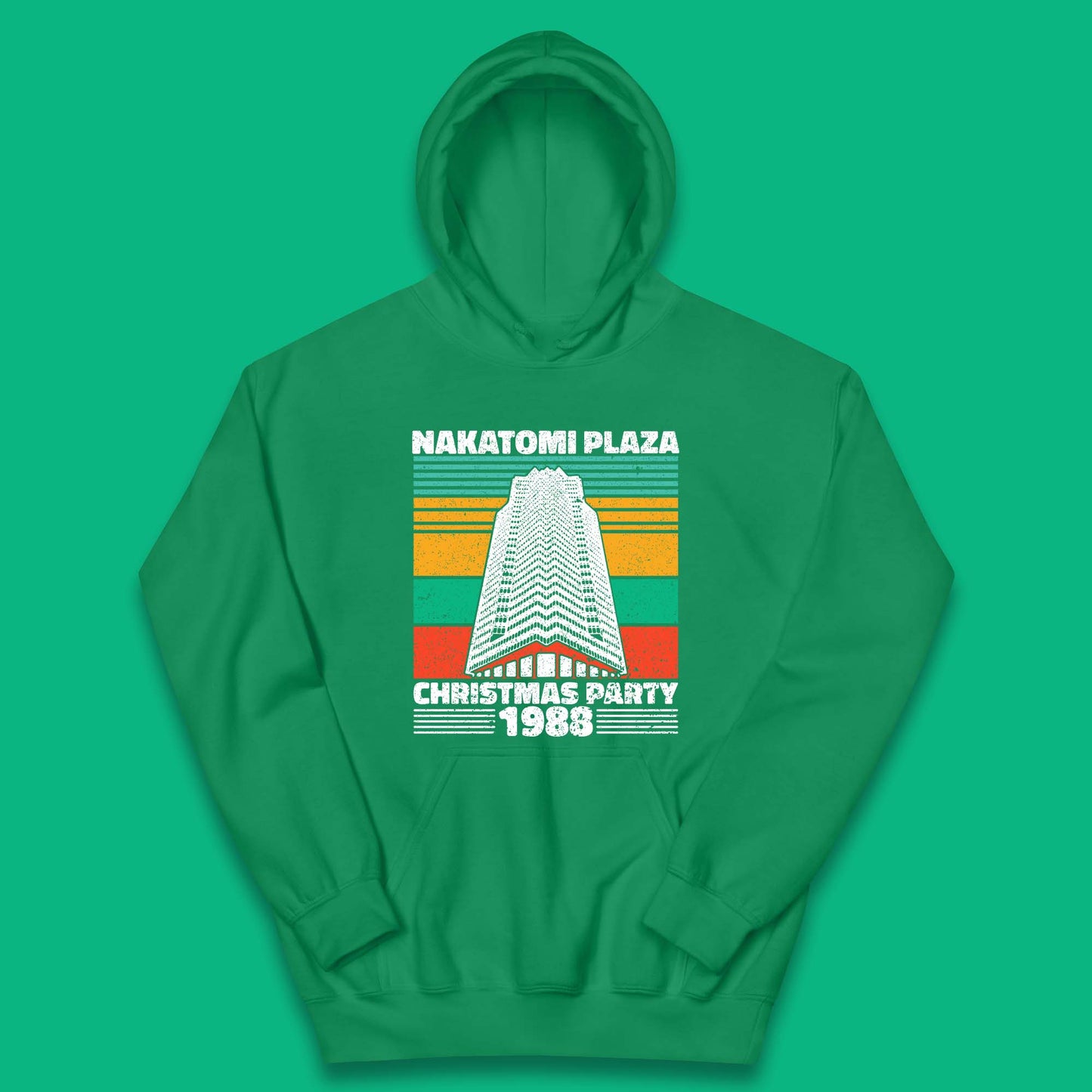 Nakatomi Plaza Christmas Party Kids Hoodie