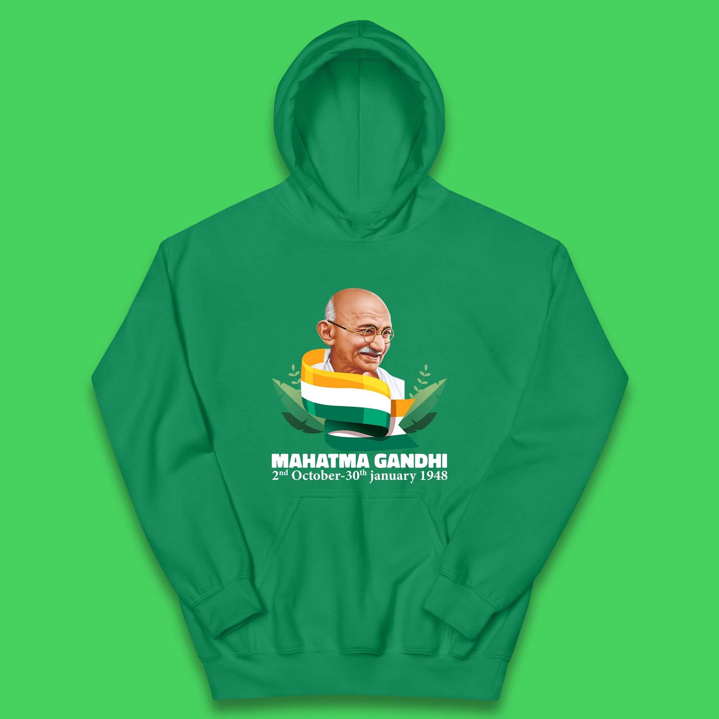 Mahatma Gandhi Kids Hoodie