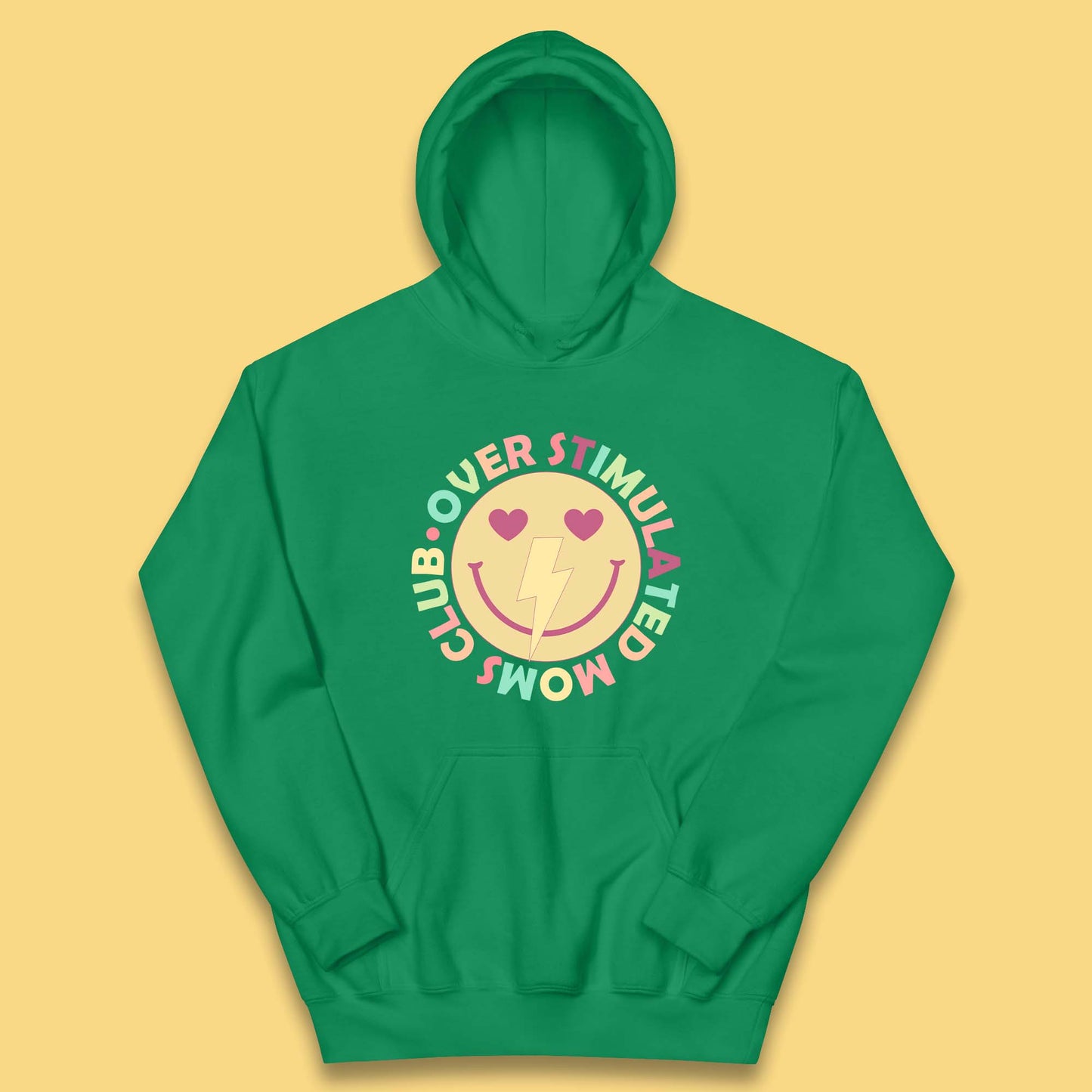 Over Stimulated Moms Club Kids Hoodie