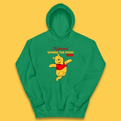 National Winnie The Pooh Day Kids Hoodie