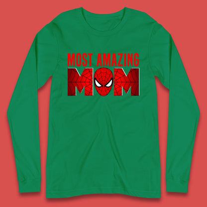 Most Amazing Spider Mom Long Sleeve T-Shirt