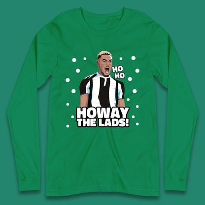 Howay The Lads! Christmas Long Sleeve T-Shirt