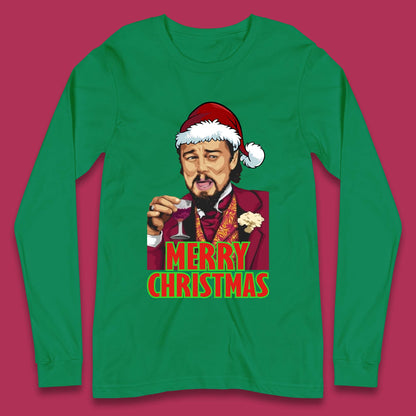 Leonardo DiCaprio Christmas Long Sleeve T-Shirt