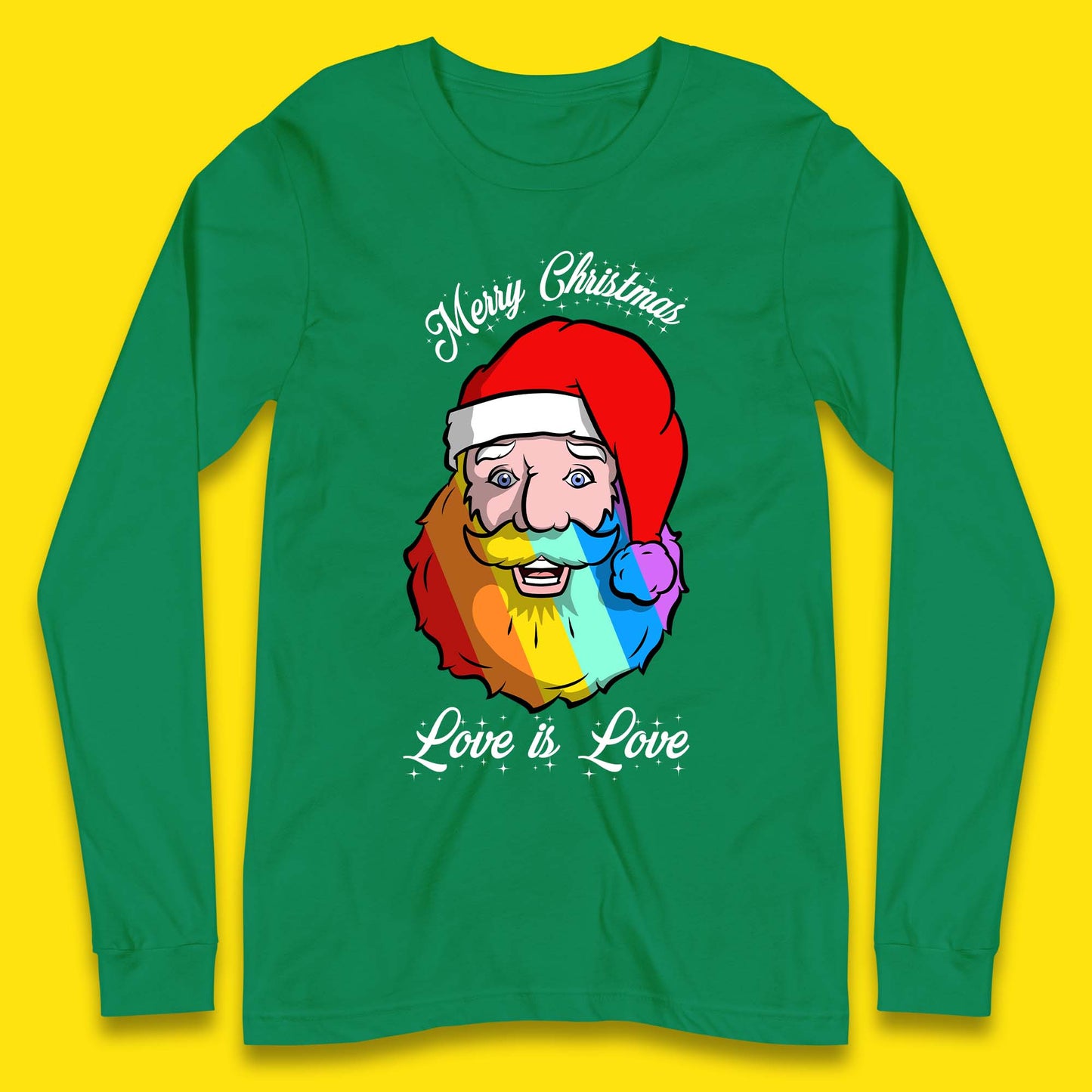 Gay Santa Christmas Long Sleeve T-Shirt