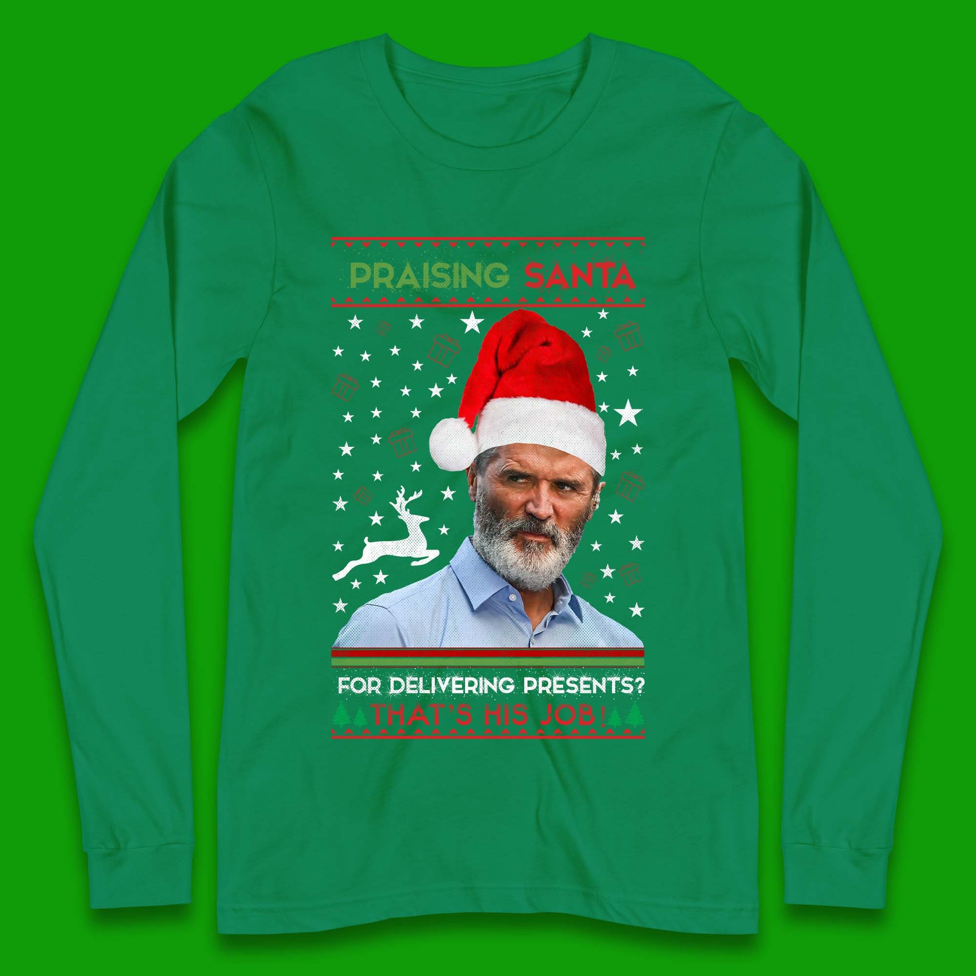 roy keane christmas long sleeve t shirt