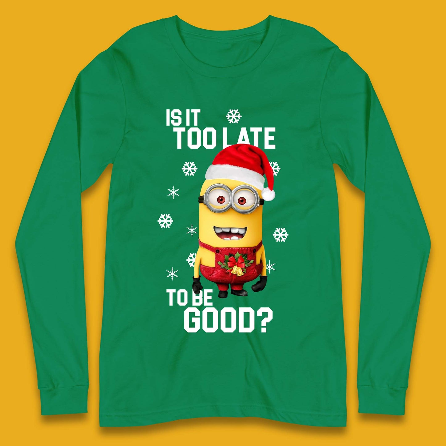 Minion Christmas Long Sleeve T-Shirt