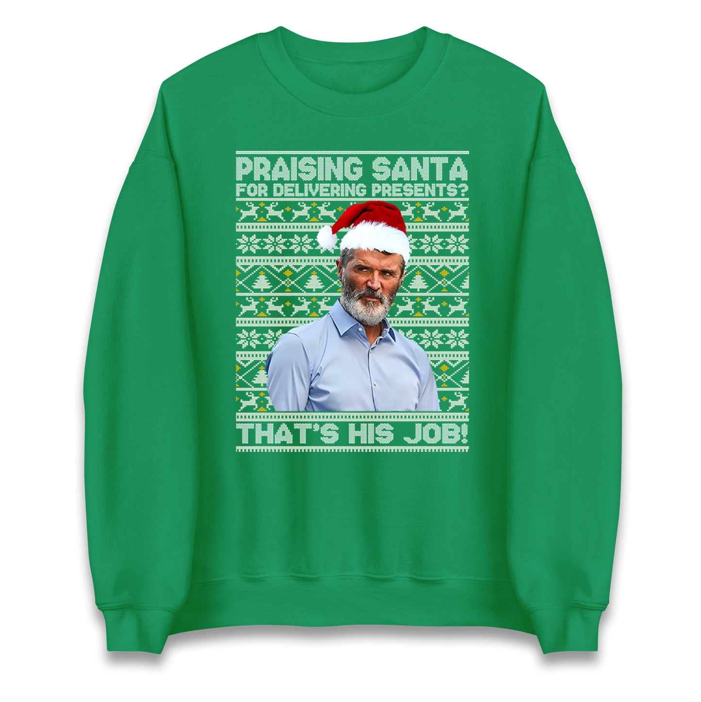 roy keane christmas sweatshirt