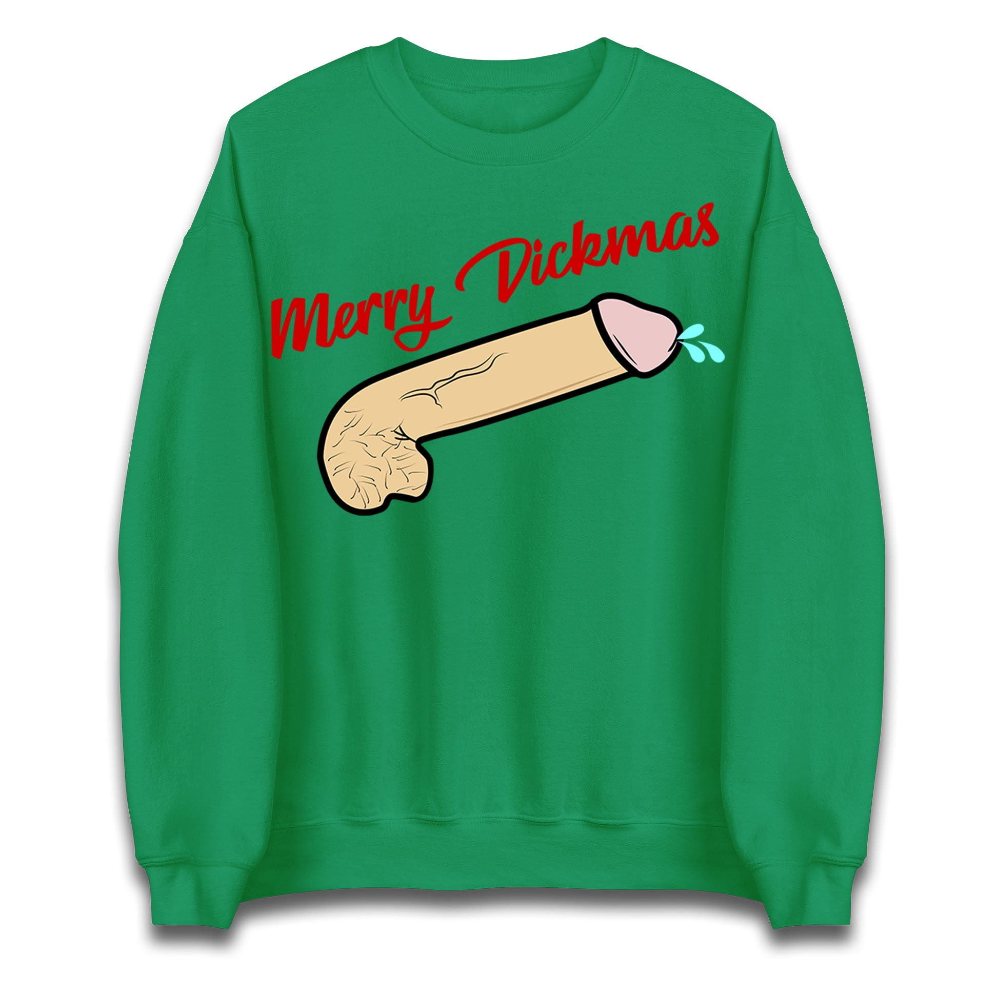 Merry Dickmas Funny Unisex Sweatshirt