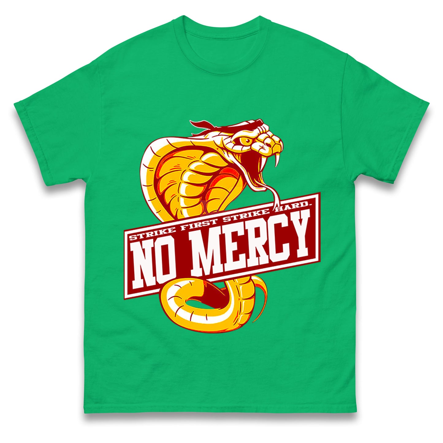 Cobra Kai No Mercy T Shirts