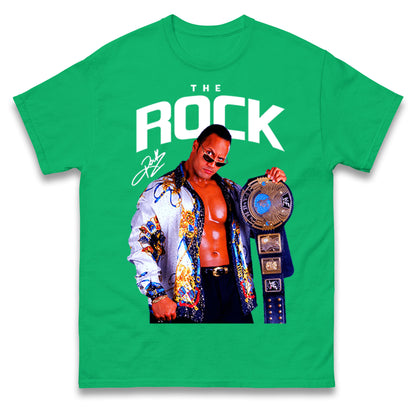 The Rock wwe Bootleg T Shirts