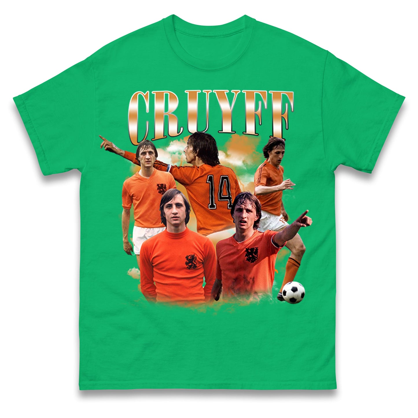 Johan Cruyff Bootleg Football T Shirt