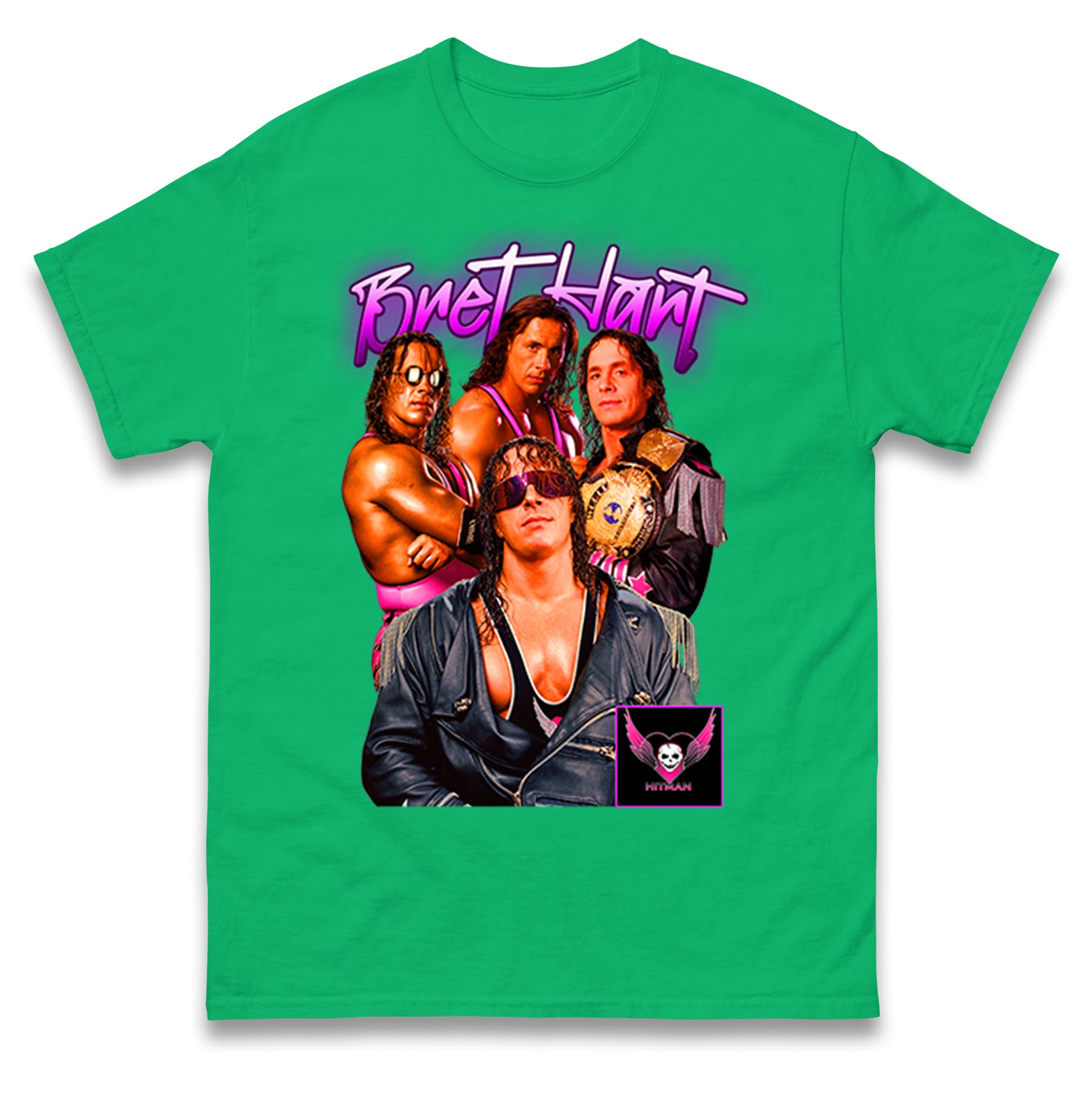 Bret Hart T Shirt Vintage