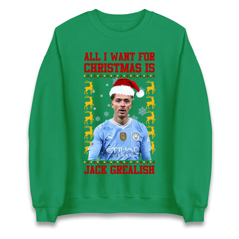 Jack Grealish Christmas Unisex Sweatshirt