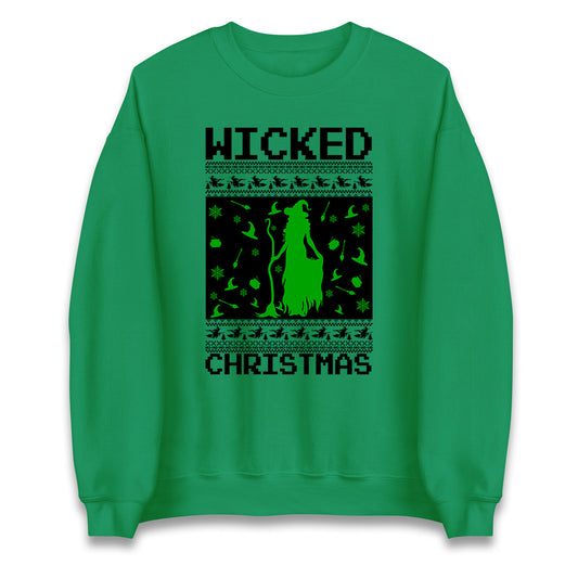 wicked christmas sweatshirt