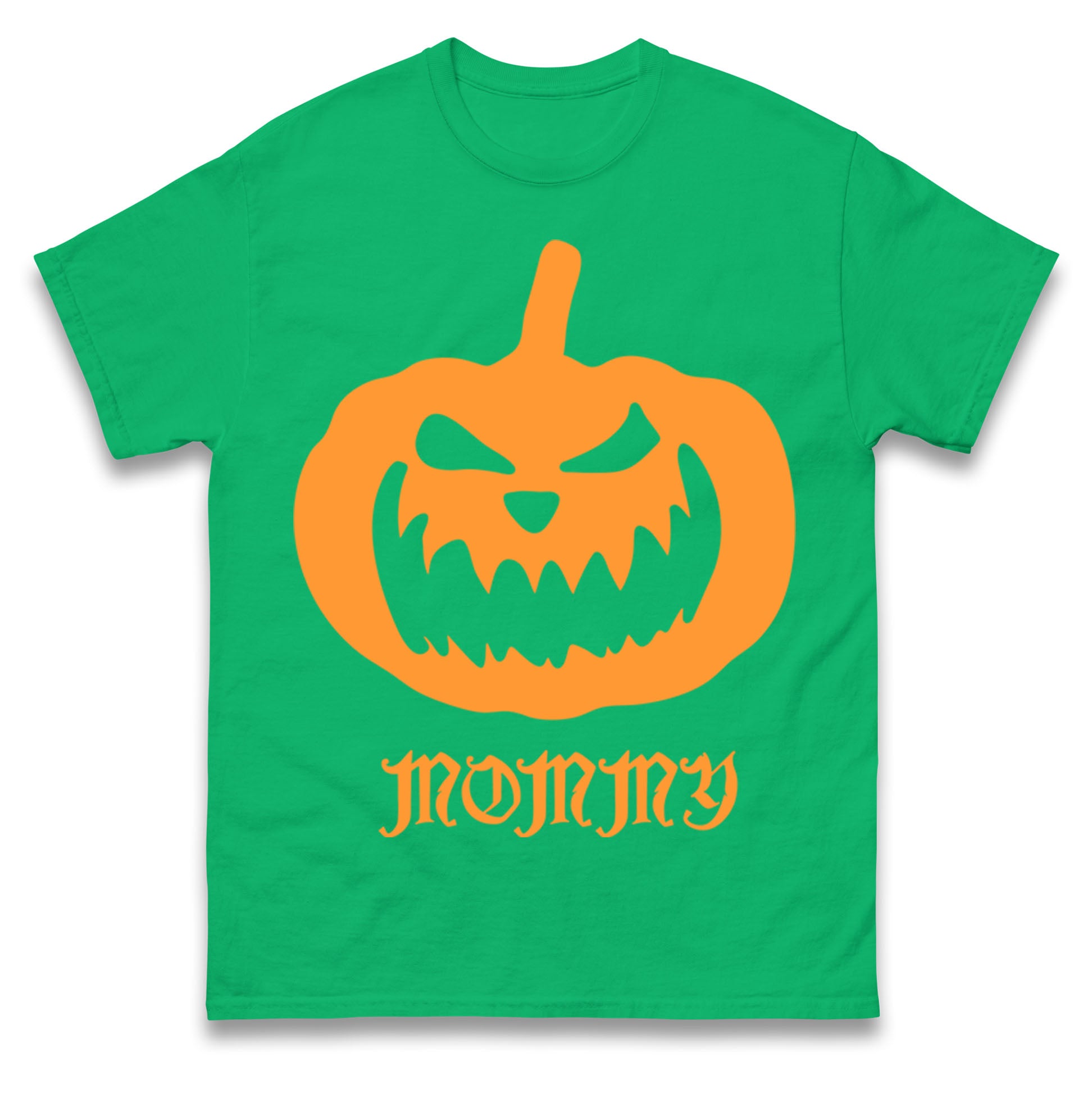 Scary Pumpkin Mommy T Shirts