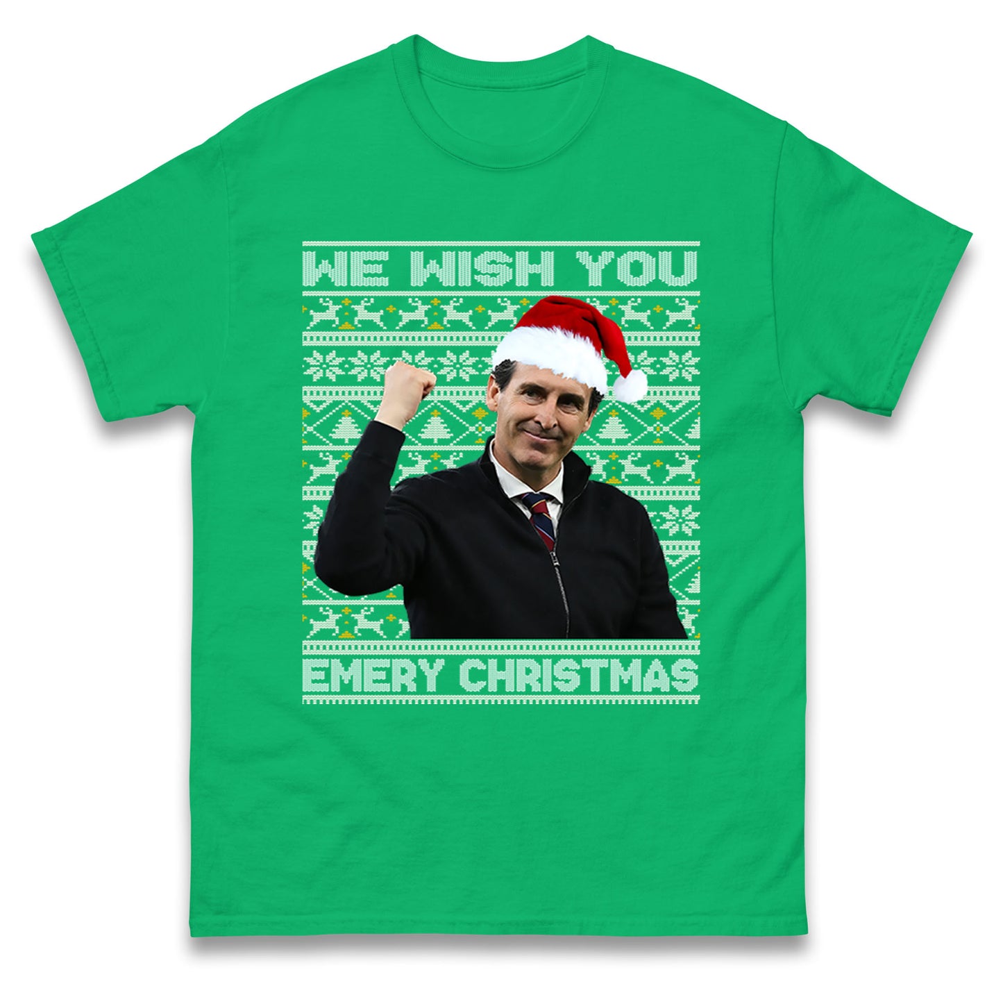 unai emery christmas t shirt