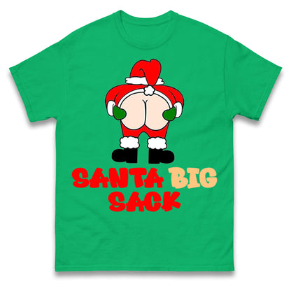 Christmas Santa Big Sack T Shirt