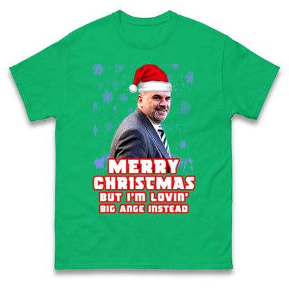 Merry christmas Ange Postecoglou T Shirts