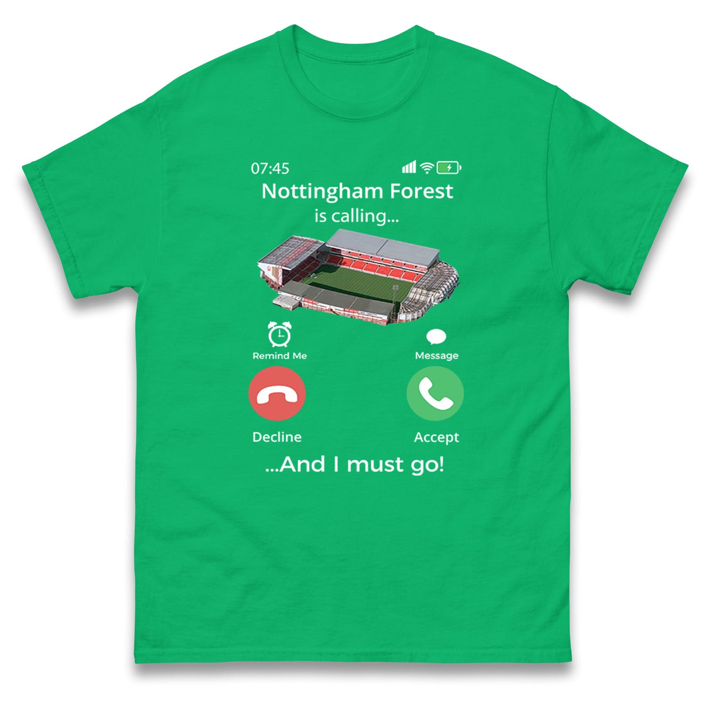 nottingham forest t shirt mens