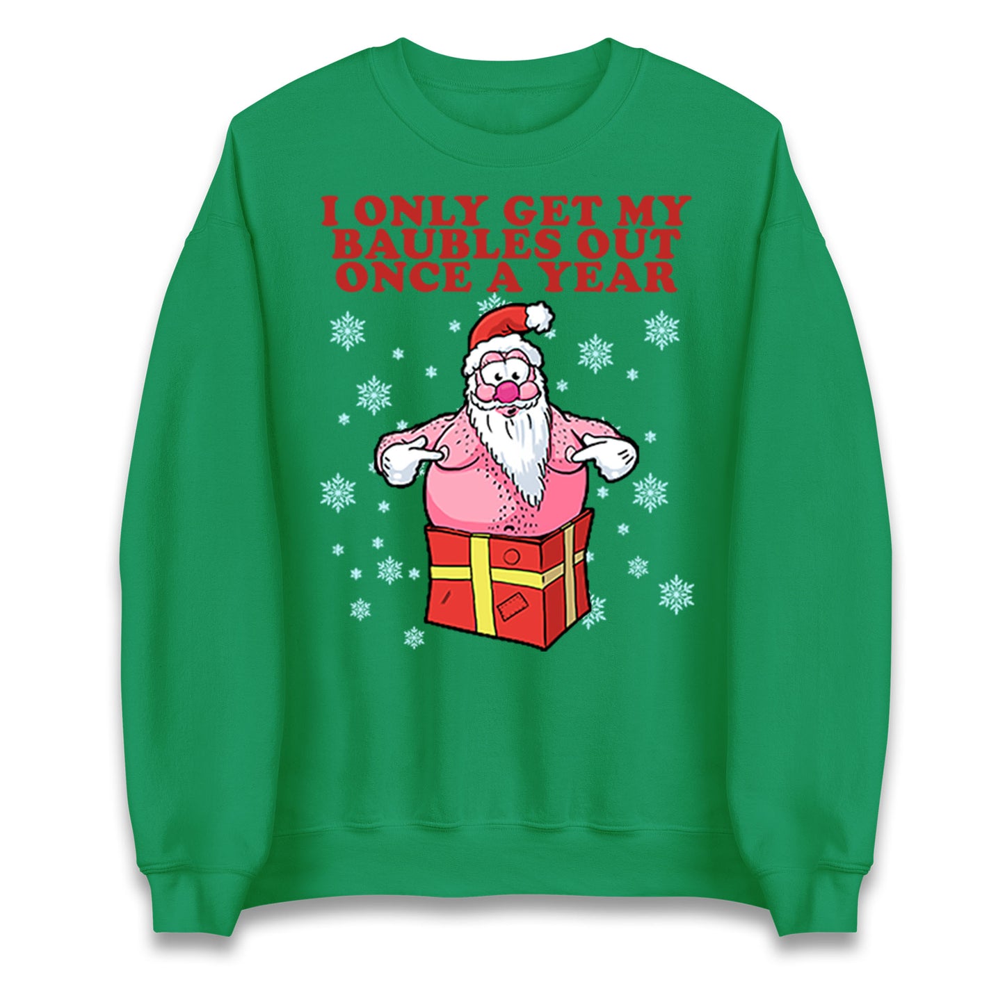 Fat Santa Christmas Funny Sweatshirt